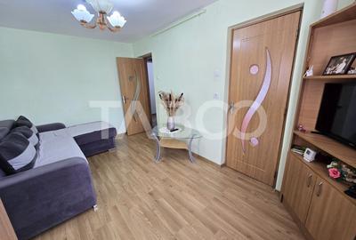 Apartament 2 camere de vanzare etajul 1 mobilat utilat Tiglari Sibiu - 9