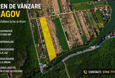 Teren Construcții intravilan de 17500 mp, în Snagov