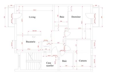 Apartament 3 camere, 90mp, 2 bai, 2 balcoane, Frunzisului - 12