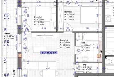Apartament 3 camere Sesul de Sus Florești BLOC NOU - 1