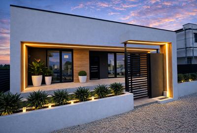 CASĂ PARTER – PROIECT EXCLUSIV CNC HOMES | COMUNA BERCENI - 1