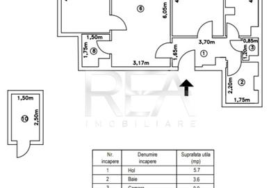 3 camere, boxa, bloc 1982, anvelopat-Drumul Taberei - 12