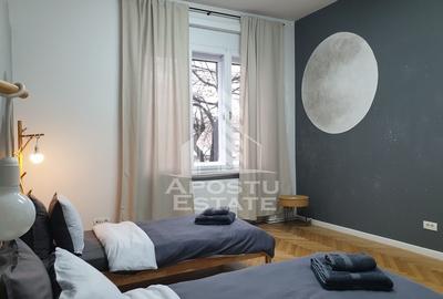 4 camere ultracentral, 132 mp + 2 terase complet renovat in Timisoara - 9