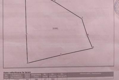 Teren intravilan 780 mp, deschidere 33 m – Comuna Iordăcheanu (sat Mocești) - 2