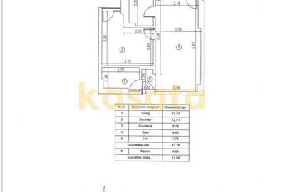 OPORTUNITATE | APARTAMENT 2 CAMERE | FLOREASCA | BLOC NOU - 6
