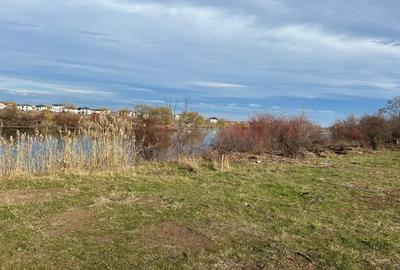 Teren de vanzare cu proiect de casa pe malul lacului in Tunari - 2