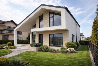 Vila moderna, unica prin design si arhitectura, la cheie, Sanpetru, Brasov - 1