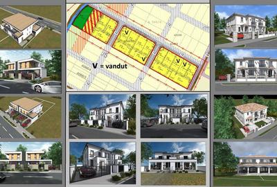 Parcele de vânzare într-un cartier exclusivist - Suprafațe între 550 mp și 900 m - 1