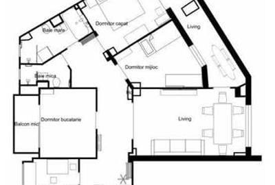 Apartament 4 camere, decomandat, 78 mp utili, etaj 3 - Sagului - 5
