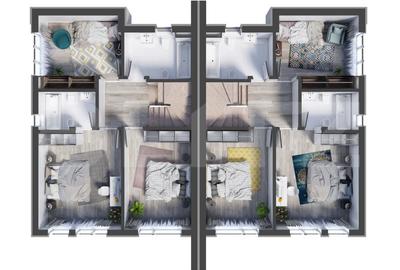 Casa moderna cu terasa panoramica si garaj dublu – confort, intimitate - 4