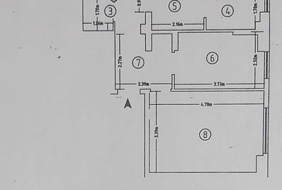Apartament cu 3 camere decomandat, mobilat în Dacia