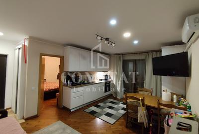 Apartament cu 3 camere semidecomandat, mobilat în Mărăști