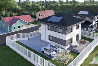 Vila de lux, independenta energetic, 255mp, 650mp teren, langa Padurea Snagov, j - 7