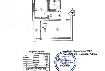 Garsoniera decomandata 42 Mp -Regie Residence-Grozavesti - 11
