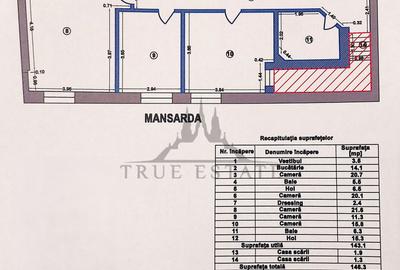 Apartament în vilă consolidată, cu scară interioară în zona Armenească - 17
