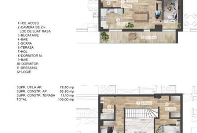 TRAIESTE LA INALTIME DUPLEX ELEGANT - 22