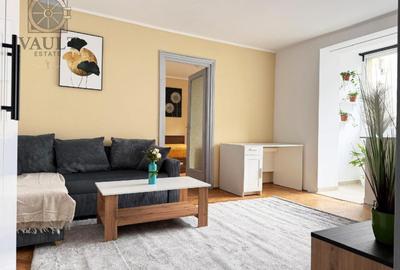 Apartament cu 2 camere semidecomandat, mobilat în Ștefan cel Mare