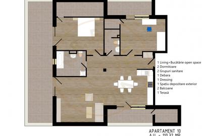 Zorilor Residence, Apartamente Noi 2-3-4 camere - Str. Zorilor - Carei - 17