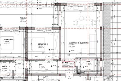 Apartamente, 3 cam, 2 băi, 2 parcări, et. 1 și P, curte generoasă, Moșnița Veche - 13