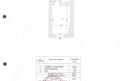 Garsoniera Vitan-RIN GRAND HOTEL,3/13,mobilata NOU,46000€ + 9000€ Rate - 16