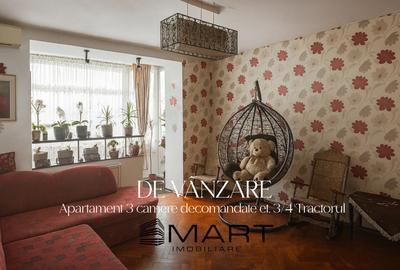 Apartament 3 camere decomandate zona Tractorul - 1