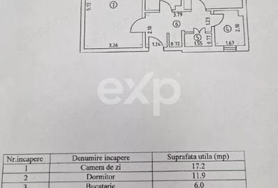 De vânzare apartament 2 camere decomandate, Zona Tic-tac, et. 1/4, Constanta - 10