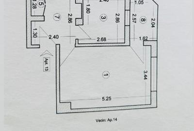 Apartament 2 camere decomandate zona Inel 2 - 4