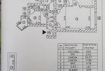 Apartament 2 camere, Calea Victoriei, etaj 1, bloc - lista 2, mobilat, (video) - 26