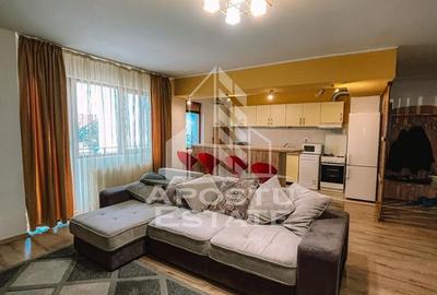 Apartament cu 2 camere semidecomandat, mobilat în Torontalului