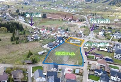 Teren Vatra Dornei / Strada Unirii, suprafața de 1660m.p. - 2