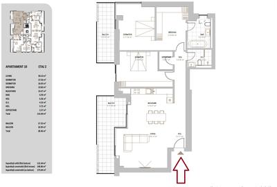 Iancu Nicolae | Apartament 3 camere 143 mp- Imobil Boutique | Predare Septembrie - 3