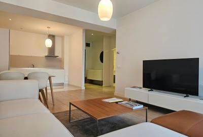 Apartament cu 2 camere semidecomandat, mobilat în Pipera