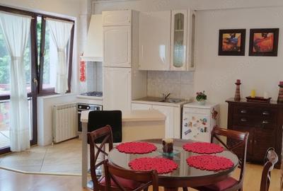 Apartament cu 2 camere semidecomandat, mobilat în Dorobanți