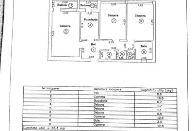 Apartament cu 3 camere, de vanzare, zona Sagului, Timisoara - 7