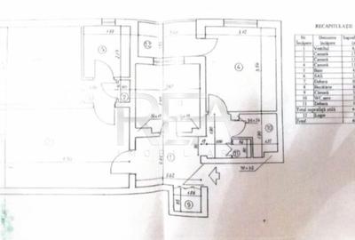 3 camere Chișinău, inst. schimb., parcare, et. 6, an 1983, 69 mp - 9