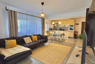 Apartament cu 3 camere semidecomandat, mobilat în Apahida
