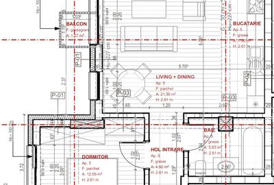 Comision 0!Apartament 2 camere, semifinisat, bloc nou, etaj intermediar, Iris - 5