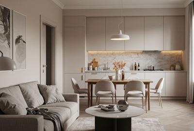 Apartament nou cu 2 camere, bloc finalizat, securizat