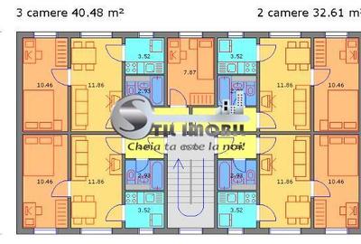 Apartament cu 3 camere nedecomandat în Tătărași