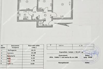 Apartament cu 2 camere in IC Frimu, centrala termica - 7