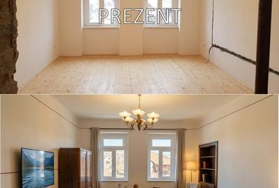 CASA SINGUR CURTE DE RENOVAT  cu teren 297 mp -ZONA PIATA UNIRII- comision 0% - 16