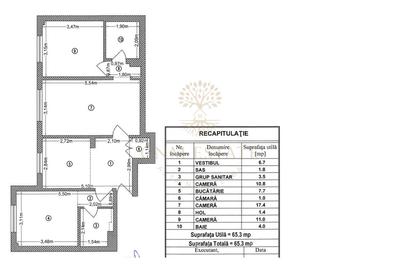 3 Camere Parter An constructie 1979 - 5 Minute Metrou Gorjului - 9
