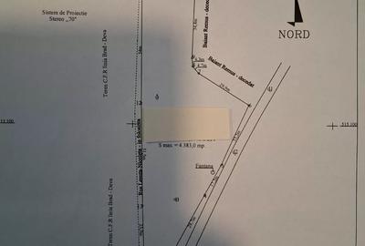 Teren intravilan 4383 Brad Hd.,poziție excelentă, utilități complete, priveliște - 3