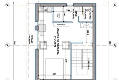 APARTAMENT EXCLUSIVIST cu scara interioara si curte- imobil P+2 - DESIGN 2025 - 14