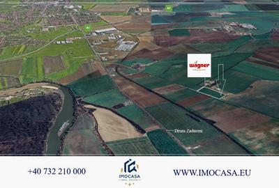 Arad Sud, De Vanzare teren extravilan 9772 mp, Vecinatate ferma Wagner - 1