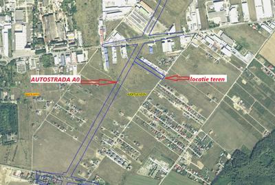 Comision 0% | Teren intravilan | Pantelimon 8275 mp | 65 EURO | Oferta | - 1