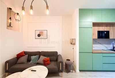 Apartament cu 2 camere decomandat, mobilat în Herăstrău