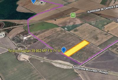 Vanzare Teren 38.862 MP Intravilan Tarla 10–Ștefăneștii de Jos, Zonă nod A3 – A0 - 2