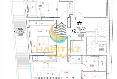 4 camere - Bulevardul Unirii - Rezidential NOU - 8