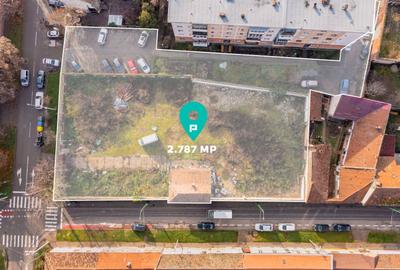 Teren cu PUZ pentru blocuri - 2727 mp - 2